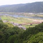 屋上展望台より